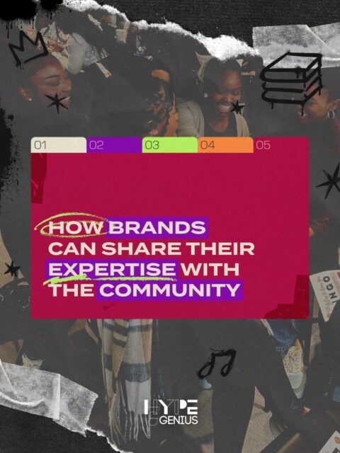 Here are our tips for brands who want to give back to communities and share their expertise…